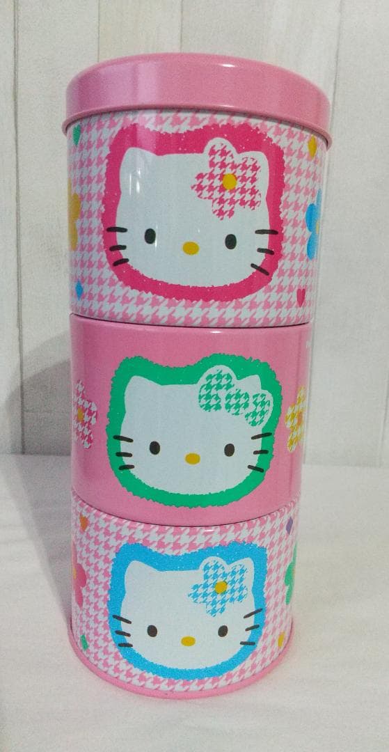 キティ 缶 トランクバッグ 小物入れ ケース