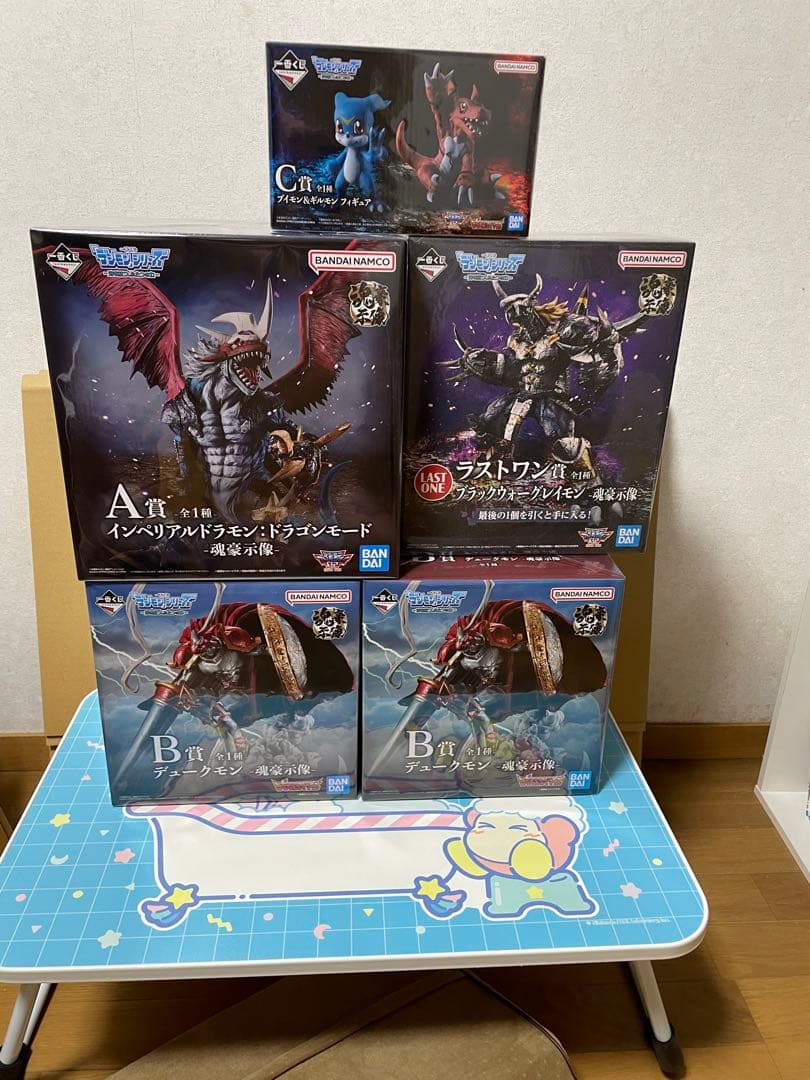 デジモン 一番くじ 5個セット