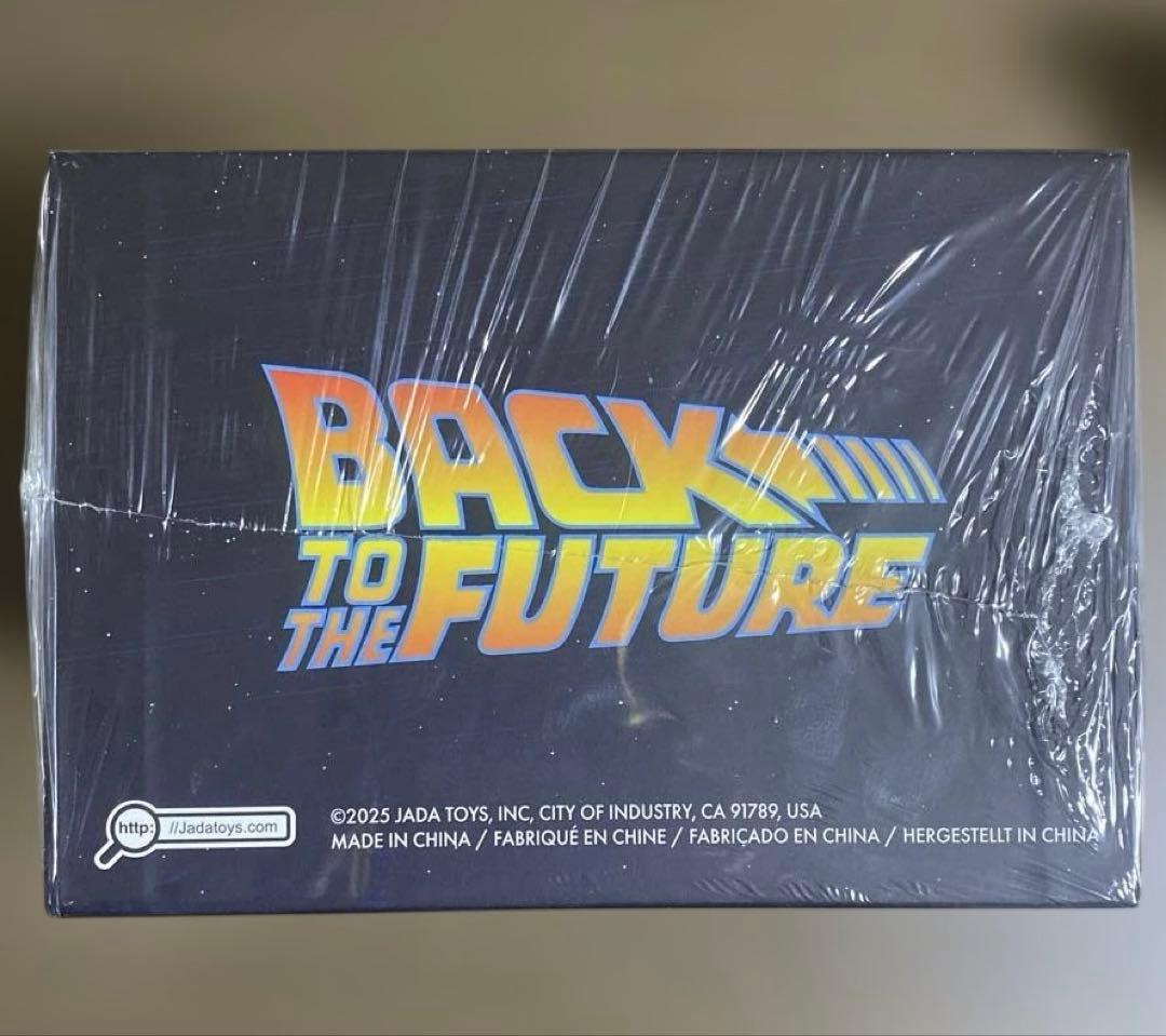 バック・トゥ・ザ・フューチャー40周年記念シルバーメッキ仕様　デロリアン