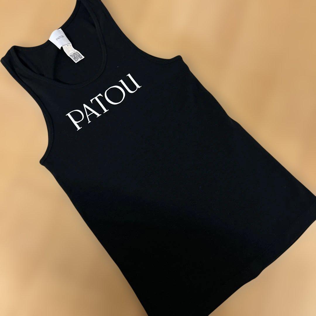 PATOU ブラック タンクトップ Mサイズ