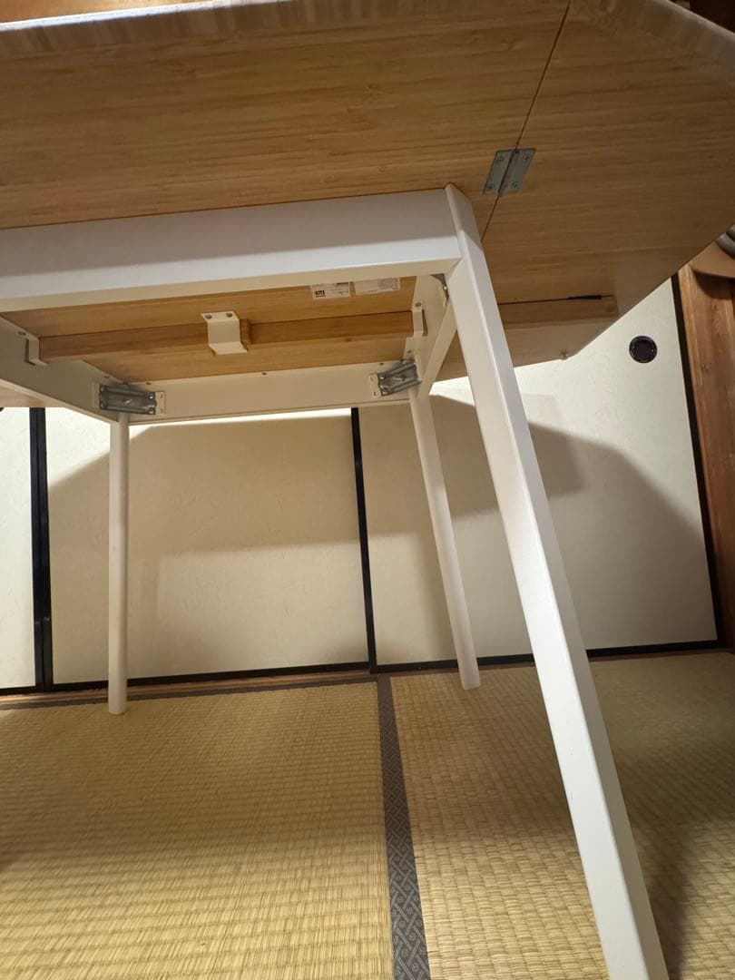 IKEA ドロップリーフテーブル バタフライ デザイナーズ テーブル　説明書有