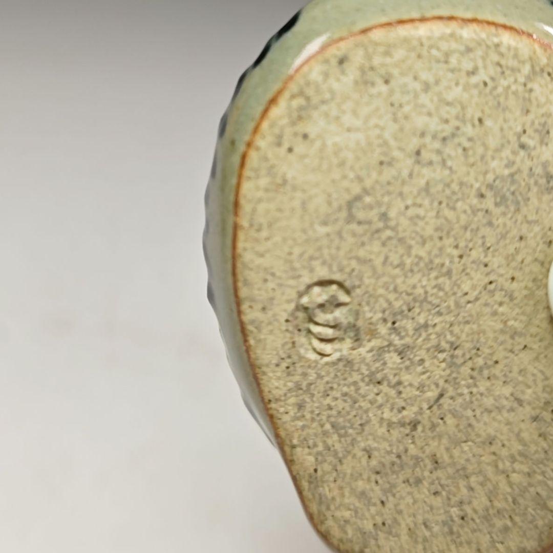 イ621 香合『膳所焼 陽炎園 オシドリ』『堀内宗完（兼中斎）極箱』茶道具