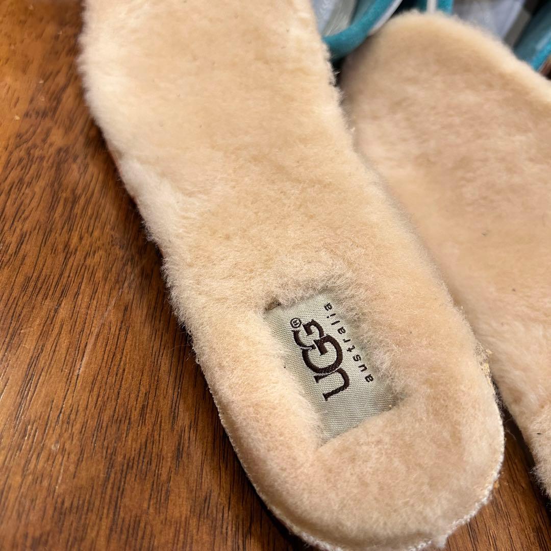 【極美品】UGG M CHESTER 26㎝UGG ターコイズ モカシン