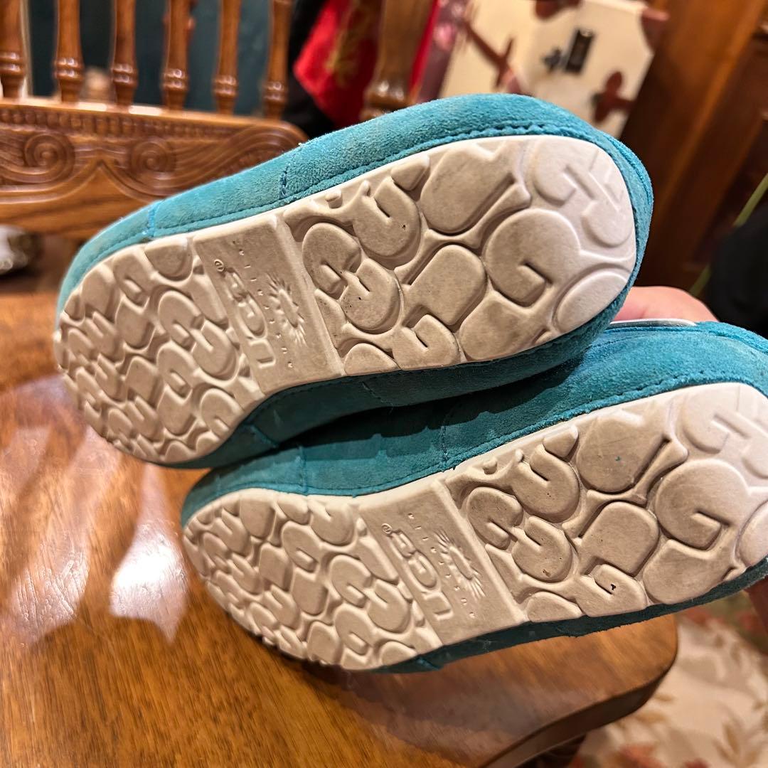 【極美品】UGG M CHESTER 26㎝UGG ターコイズ モカシン