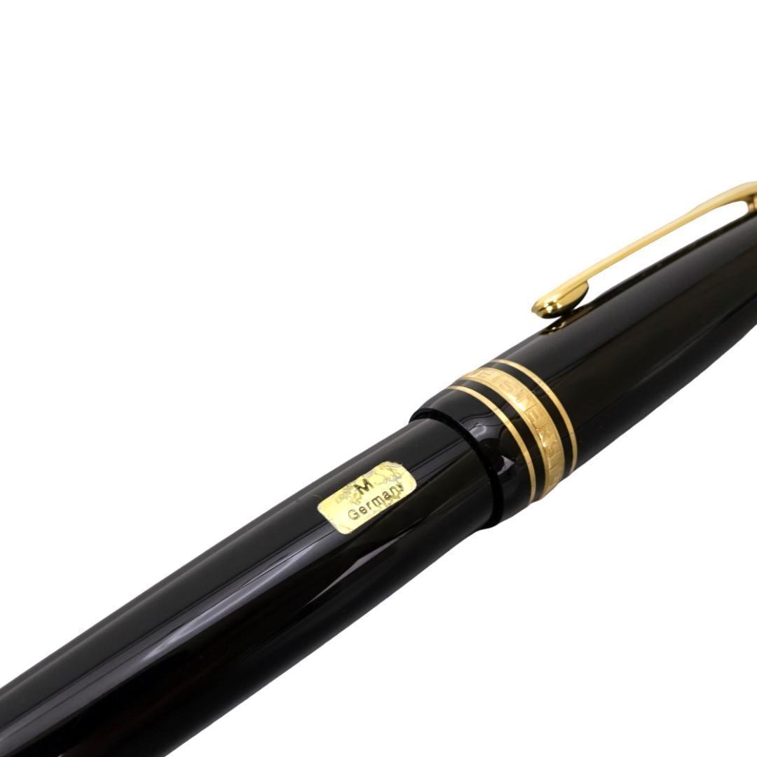 本物 美品■モンブラン■万年筆 マイスターシュテュック 太めモデル 14K M