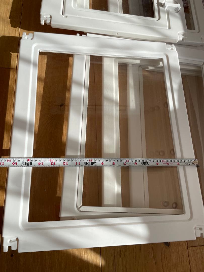 圧迫感のないクリアサークル】ペットサークル、ホワイト