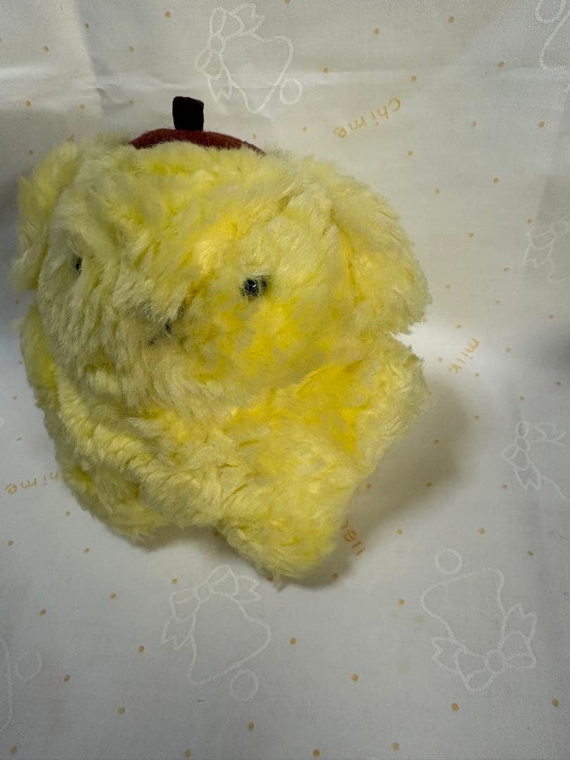 ポムポムプリン レトロ マスコット ぬいぐるみ