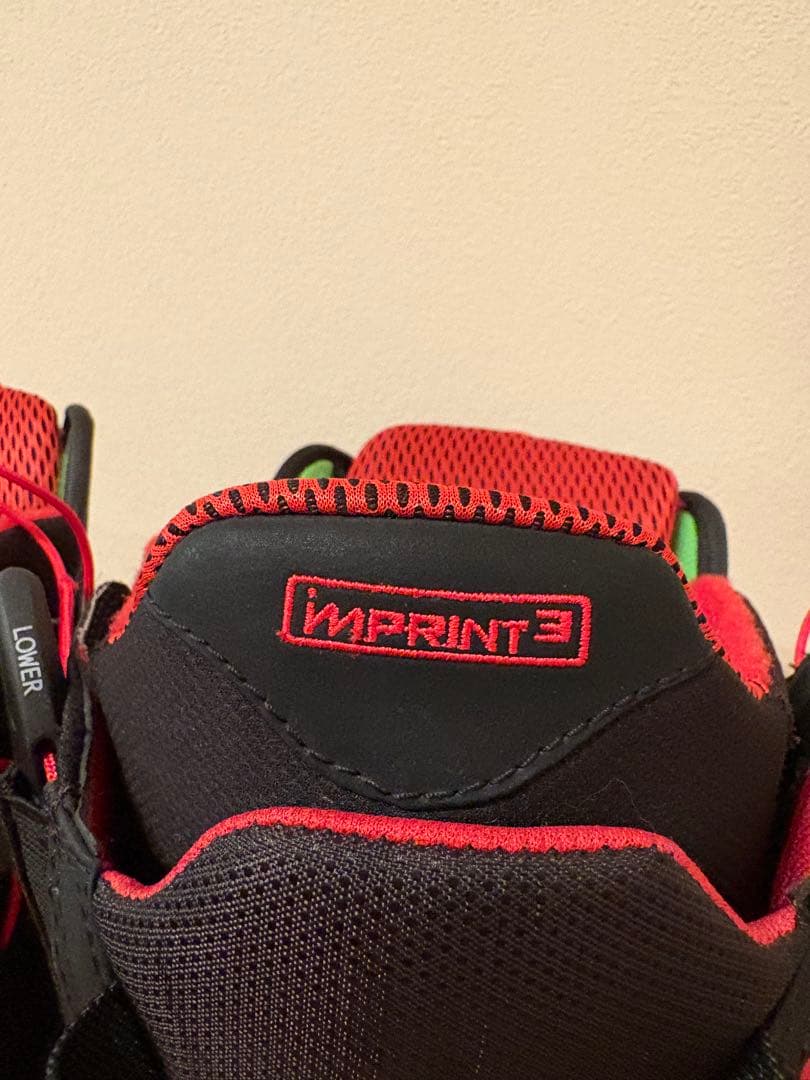 Burton Ambush スノーボードブーツ ブラック/レッド　25cm