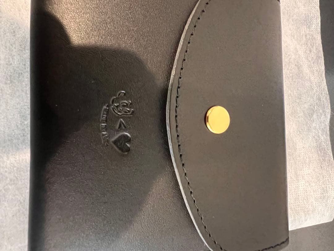 ブラック】新作ver kaoyorinakami レザーウォレット カオナカ