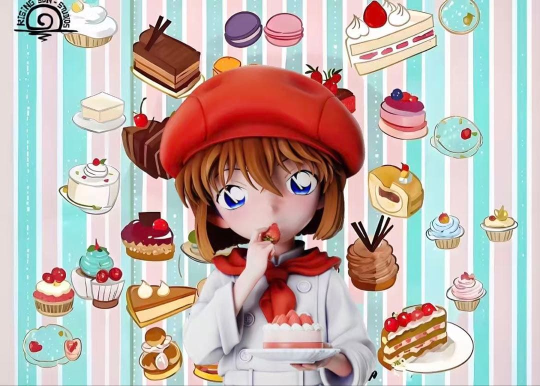 名探偵コナン 灰原哀 宮野志保 ガレージキット ガレキ スタチュー②⑤