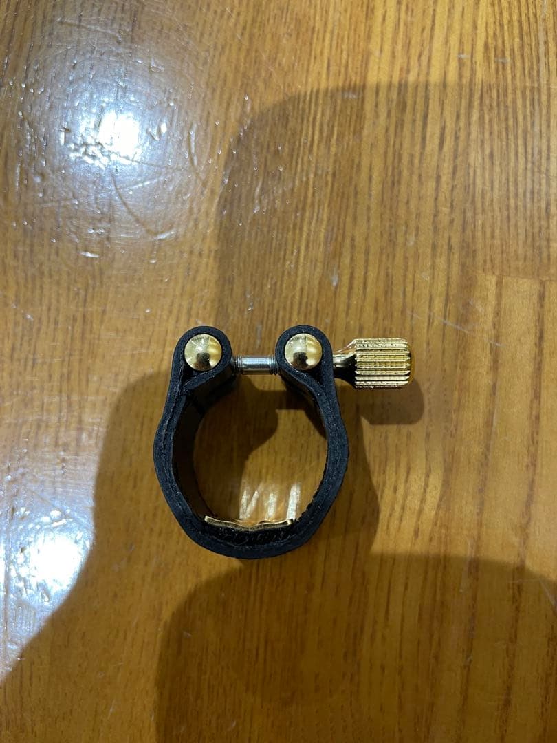 ソプラノサックス用リガチャーバンドレンレザー バンドーレン ソプラノサックス用 レザーリガチャー プラスチック