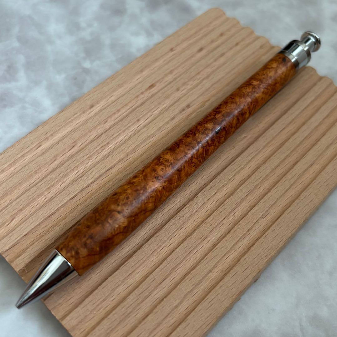 特上花梨紅白 工房楔 真鍮 シャーペン 検索用 野原工芸 ボナンペン