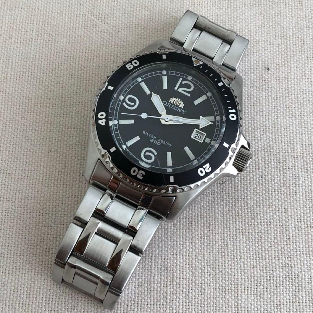 《中古》ORIENT オリエント　ダイバー　200 クォーツ　腕時計