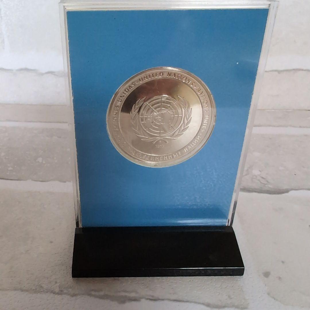 国連記念メダル ナミビア 自己決定　純正メダル