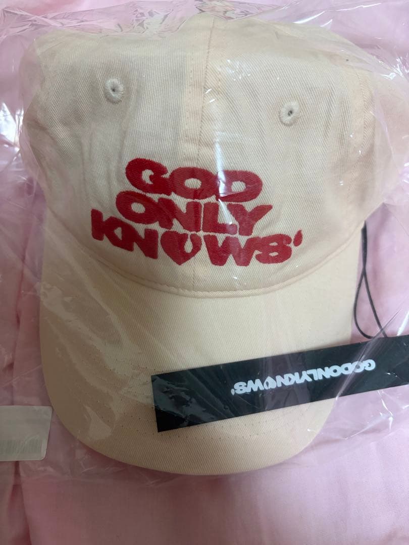 GOD ONLY KNOWS LOGO CAP 岩田剛典