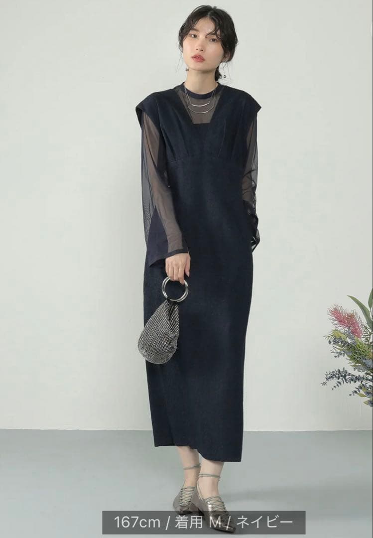 kana ジャガード ワンピース andresd