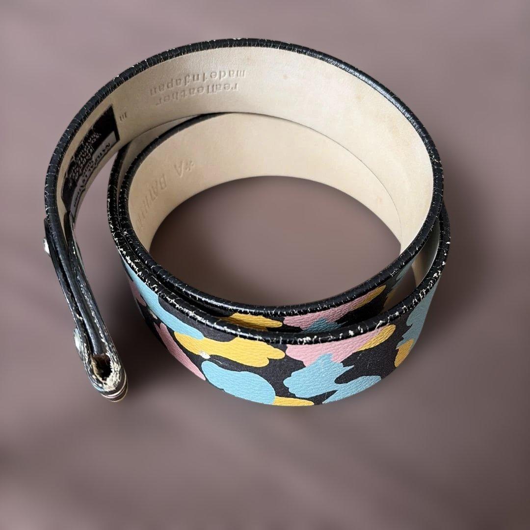 BAPE ダイヤモンド装飾 ロゴバックル BAPE 装飾 ロゴ2点セット販売