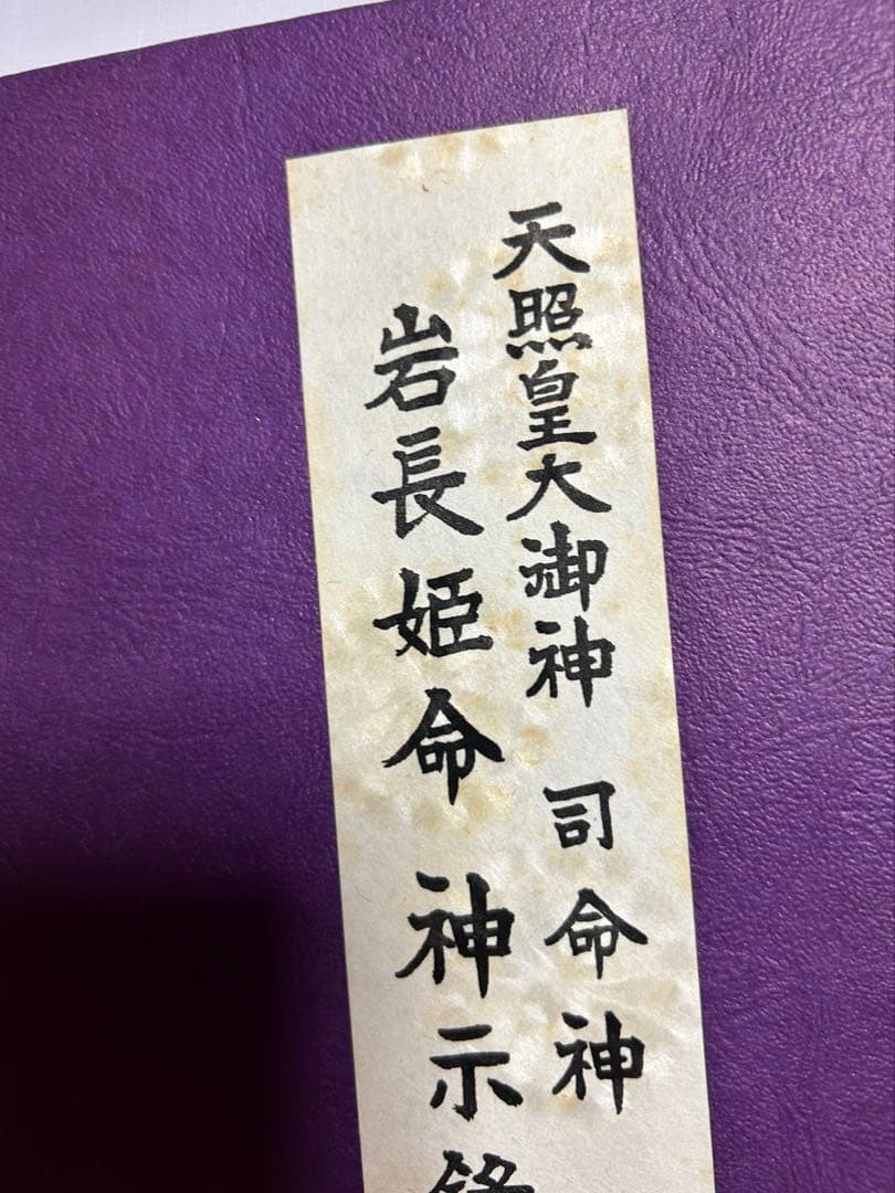 天照皇大御神司命神 岩長姫命神示録