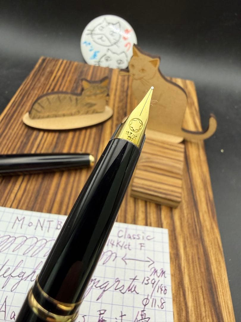 MONTBLANC万年筆 Classic 14K F