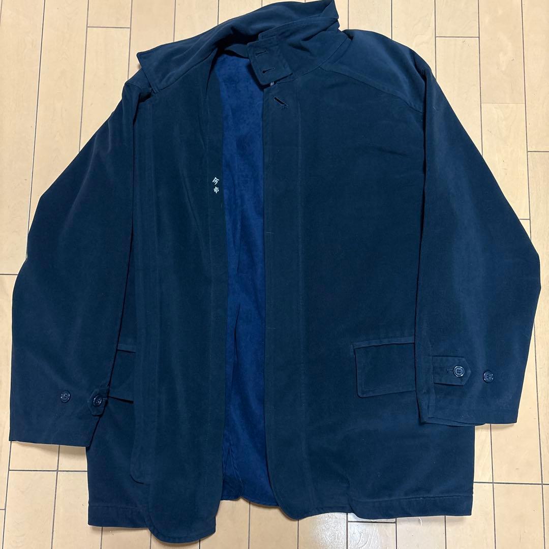 Christian Dior ハーフコート　ネイビー