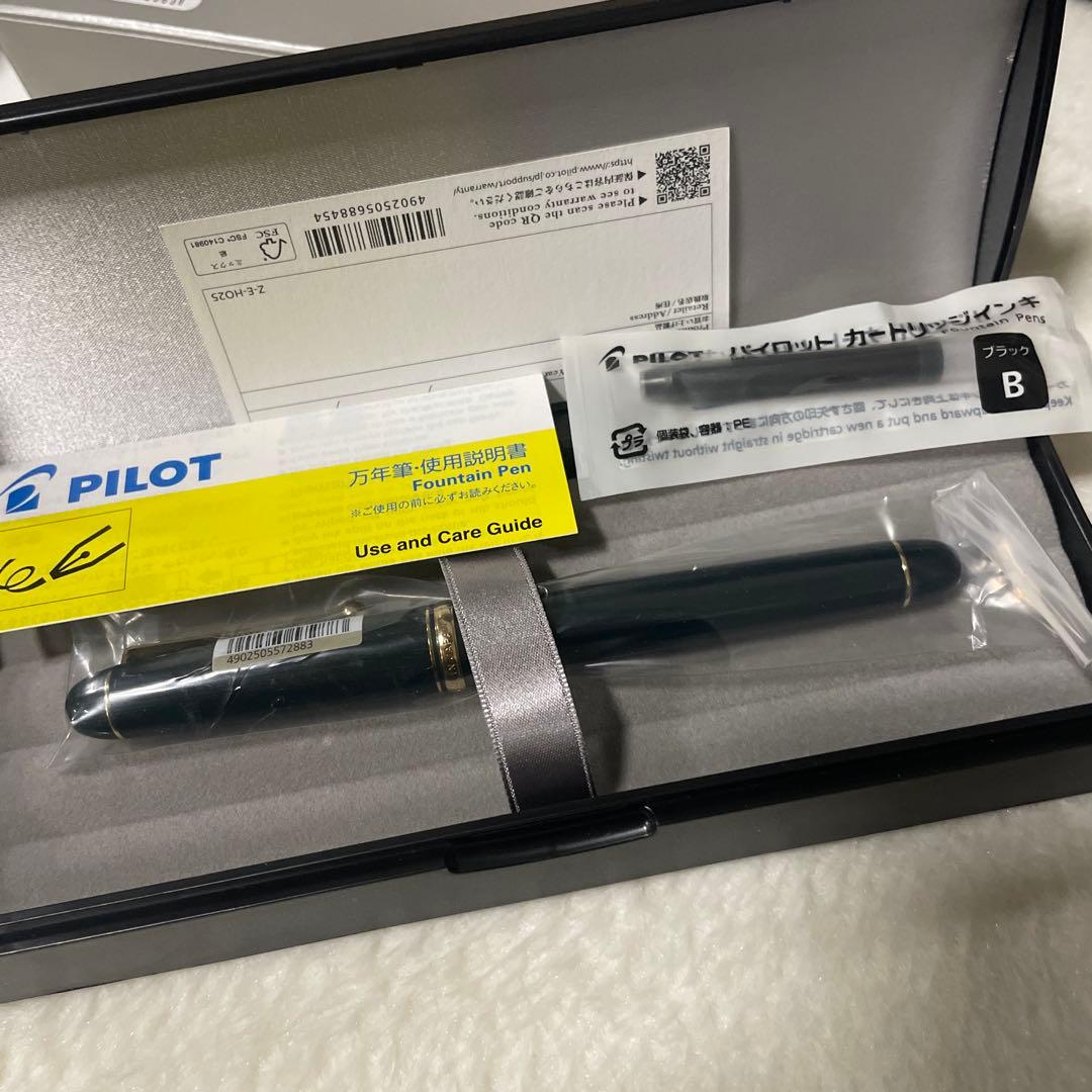 PILOT 万年筆 マンネンヒツ カスタム74 DG-B ダークグリーン