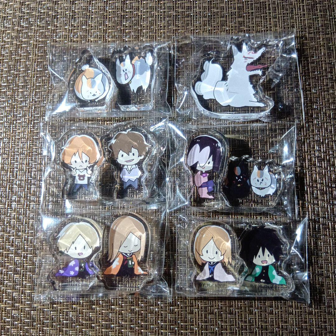 夏目友人帳 ミニアクリルブロック ( なつめゆる人帳 ) 11種 まとめ