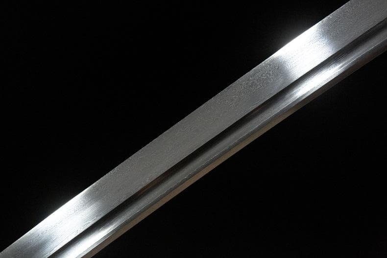 一体純銅模様鋼 日本刀 模造刀 居合刀 武士道 武蔵 鑑賞用 手鍛造打