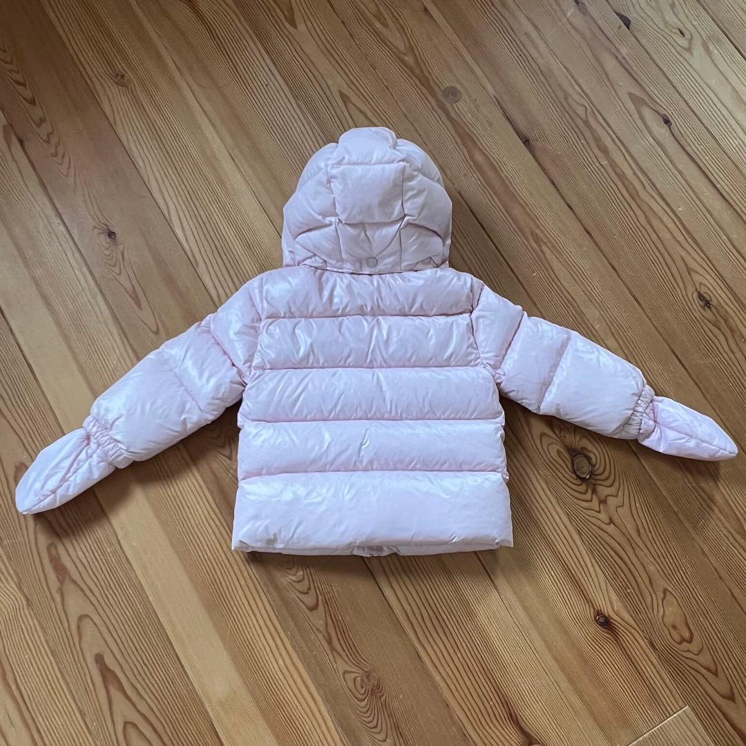 ラルフローレン ベビー スノーウェア 上下セット ピンク フード付 防寒 24M