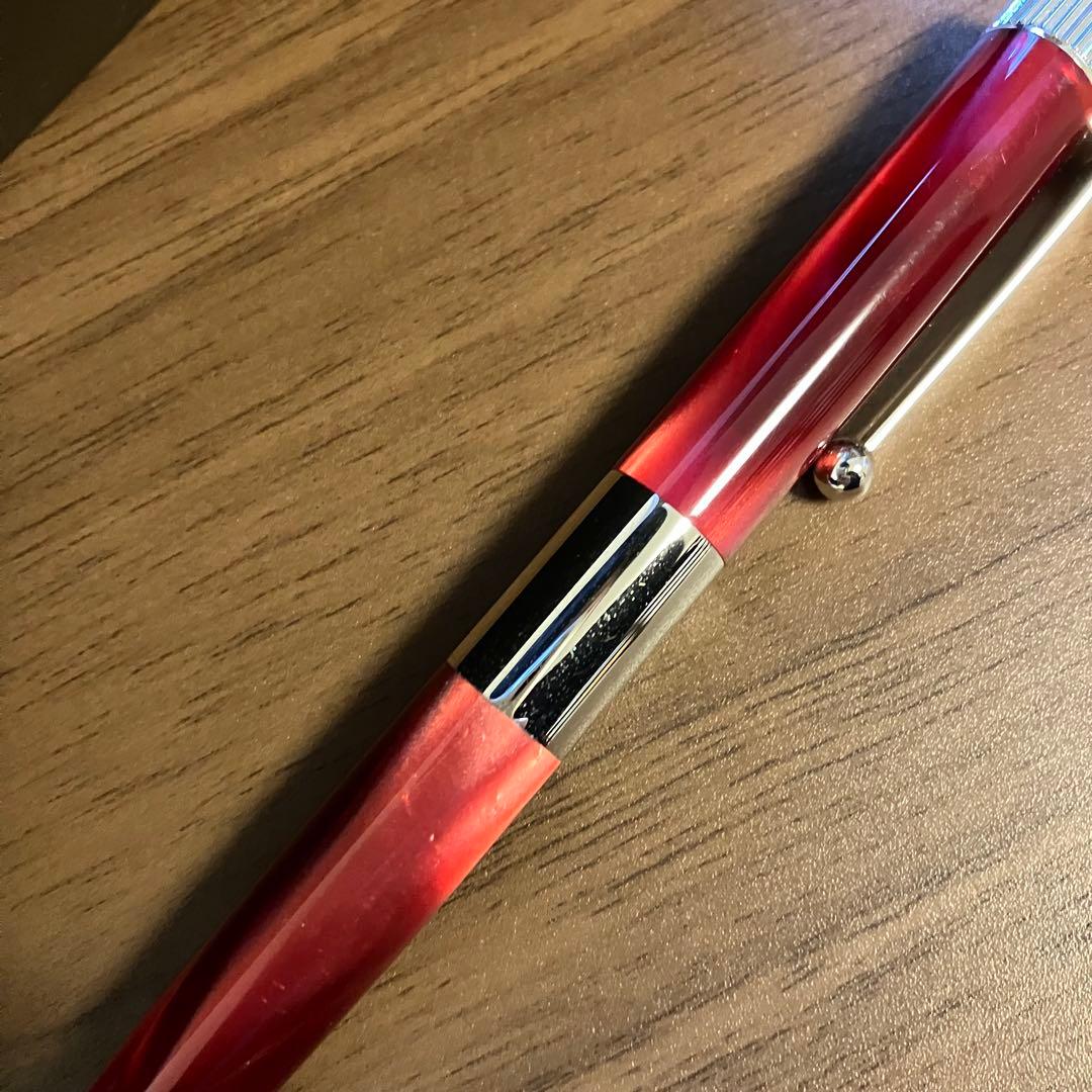 新品】ROMEO NO3 細軸イタリアンレッド ROMEO No．3 ボールペン ミニ