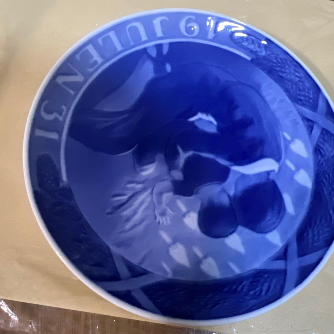 希少】ロイヤルコペンハーゲン イヤープレート 1931年 母と子