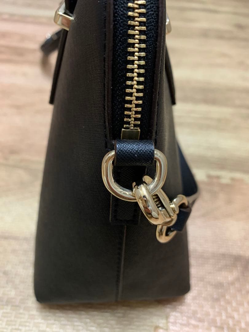 kate spade　ブラック 2way　ハンドバッグ　ショルダー　卒業式入学式