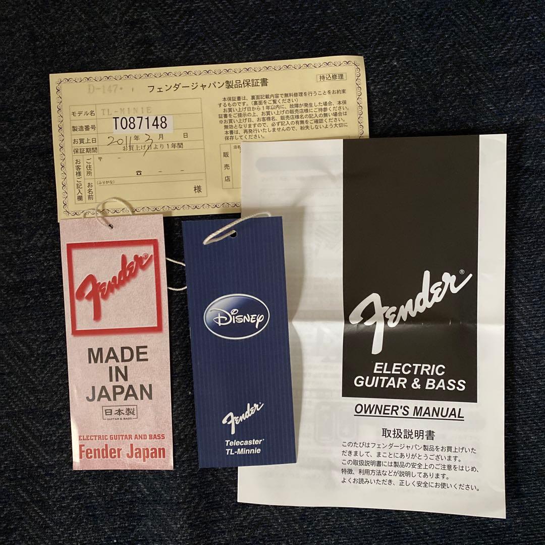 ギター Fender Japan Telecaster TL-Minnie