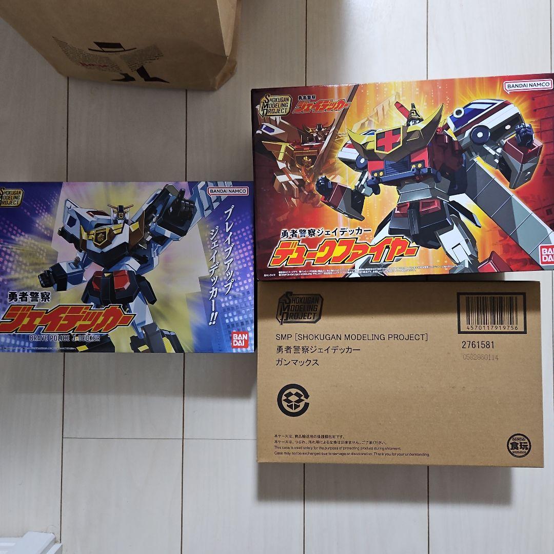 SMP ジェイデッカー。まとめです。 SMP [SHOKUGAN MODELING PROJECT] 勇者警察ジェイデッカー デューク