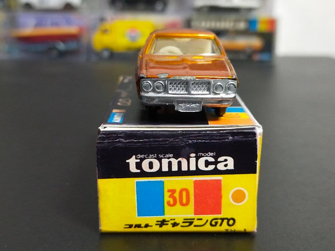 香港 トミカ コルト ギャラン GTO 黒箱 コピー箱 1B 香港製