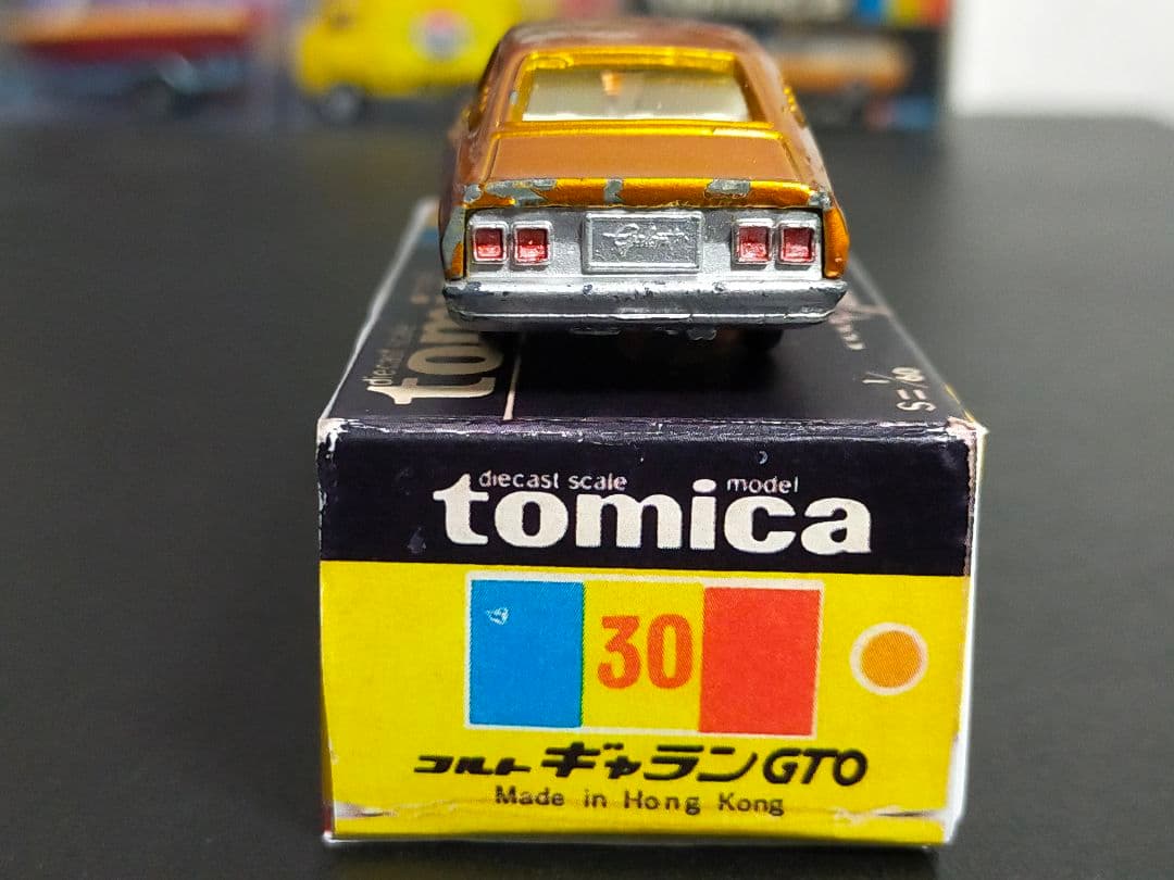 香港 トミカ コルト ギャラン GTO 黒箱 コピー箱 1B 香港製