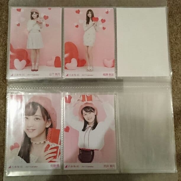 乃木坂46 生写真 2017 Valentine バラ売り 乃木坂46 生写真 2017