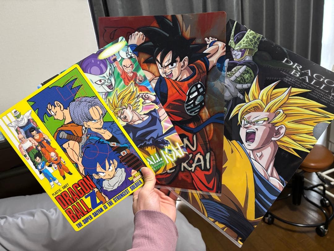 ドラゴンボールZ 下敷き2枚クリアファイル2枚セット - メルカリ