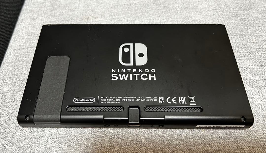 NintendoSwitch本体 赤/青 + コントローラー(非純正)※訳あり