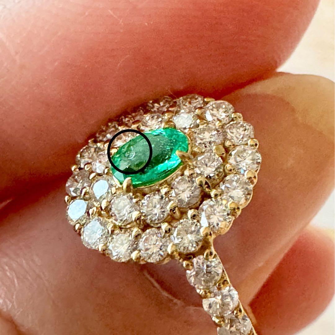 セール価格【新品特価】 天然 ブラジル産 パライバトルマリン k18 リング