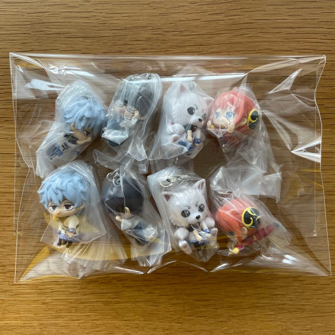 銀魂 つまんでつなげてマスコット 全8種 コンプリート ガチャ - メルカリ