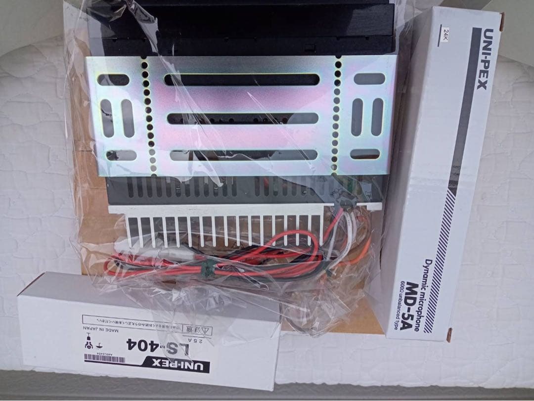 UNI-PEX 50W選挙スピーカー2本で アンプ12V 40W1台 TOA UNI-PEX50W選挙