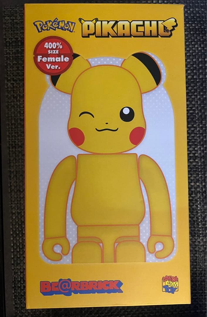 人気商品】BE@RBRICK ピカチュウ Female Ver. 400％