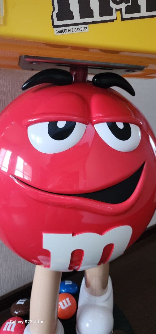 エムアンドエムズ　m&m's　非売品！特大ディスプレイ　(トレイ付)