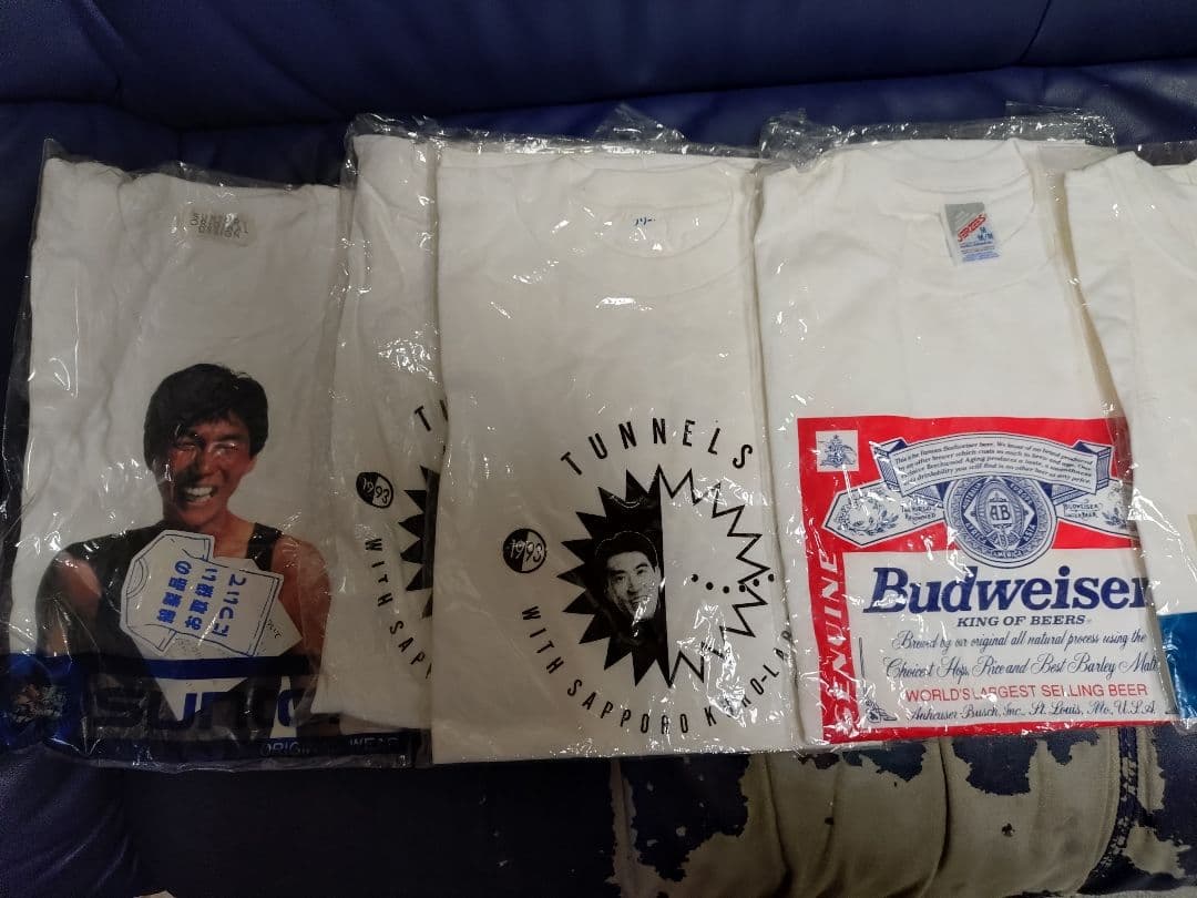 とんねるずTUNNELS 1993 TシャツさんまTシャツSUNTORY