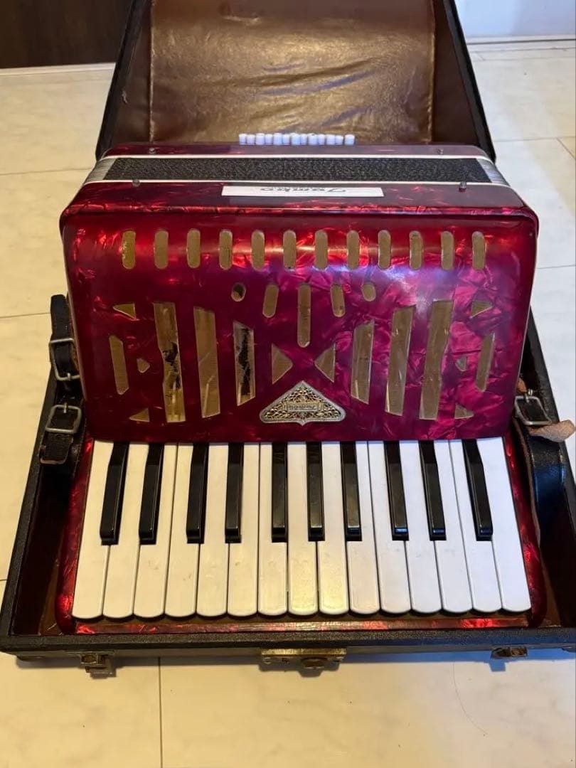 TOMBO No.28 アコーディオントンボ ビンテージ レトロ ハードケース付