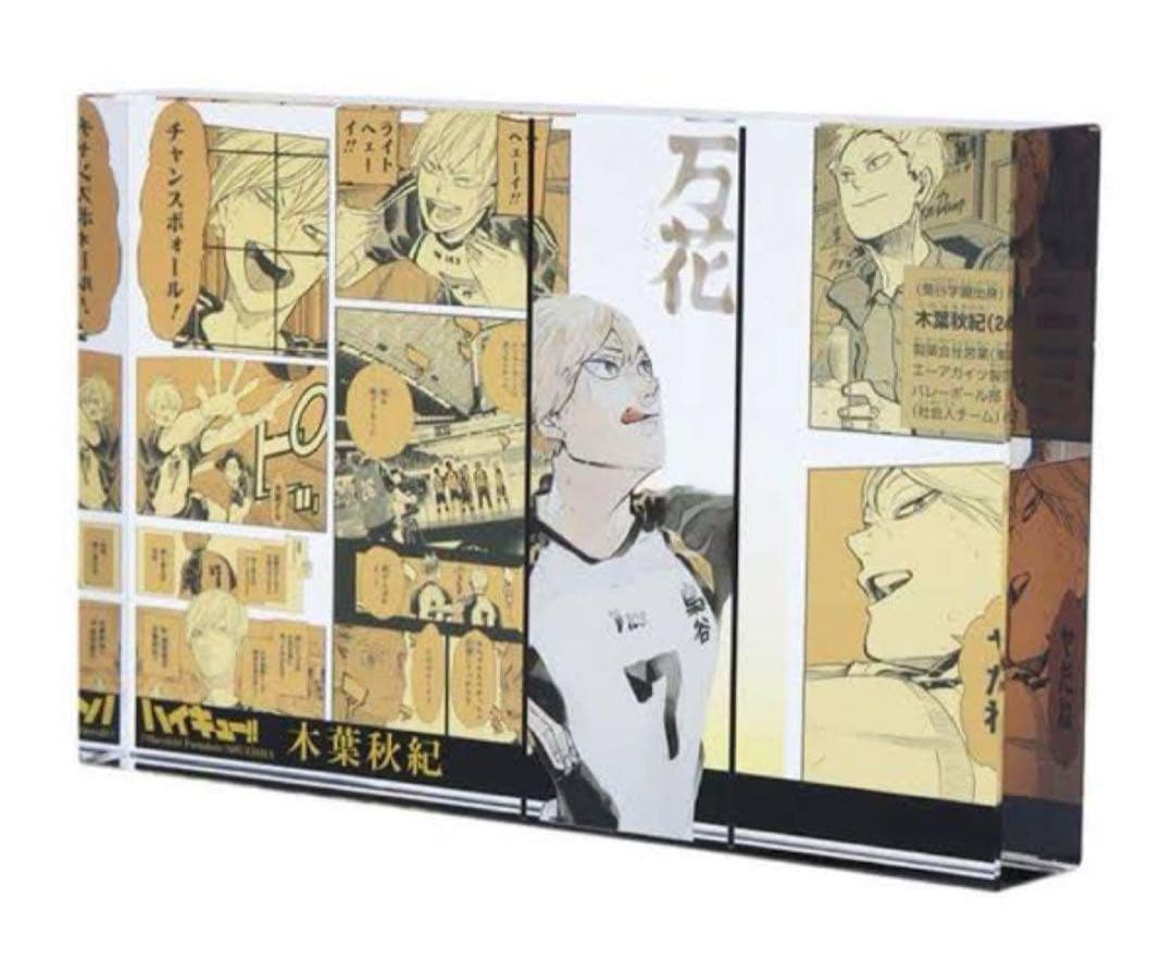 木葉秋紀 アクリルブロック ハイキュー アクリルブロック HEROES 木葉