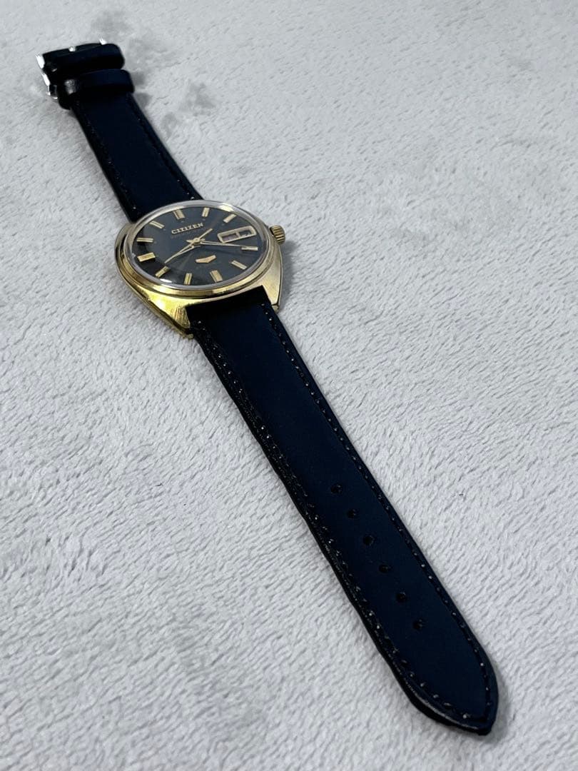 【稼働美品】CITIZEN オートデーター APSG52801-C 自動巻