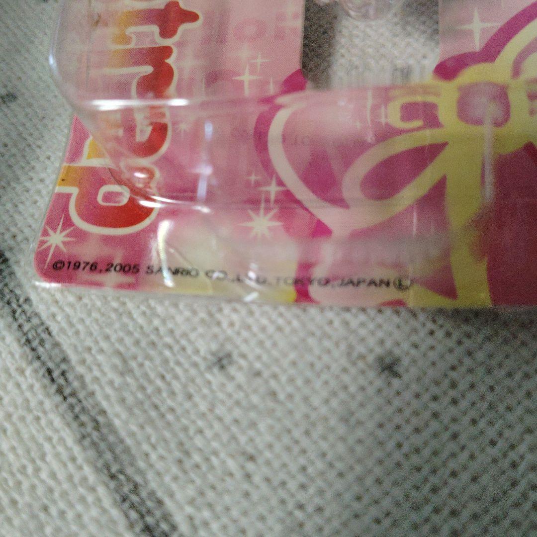 キティ トリプルフェイス　ストラップ　2005　ピンク　ラナ