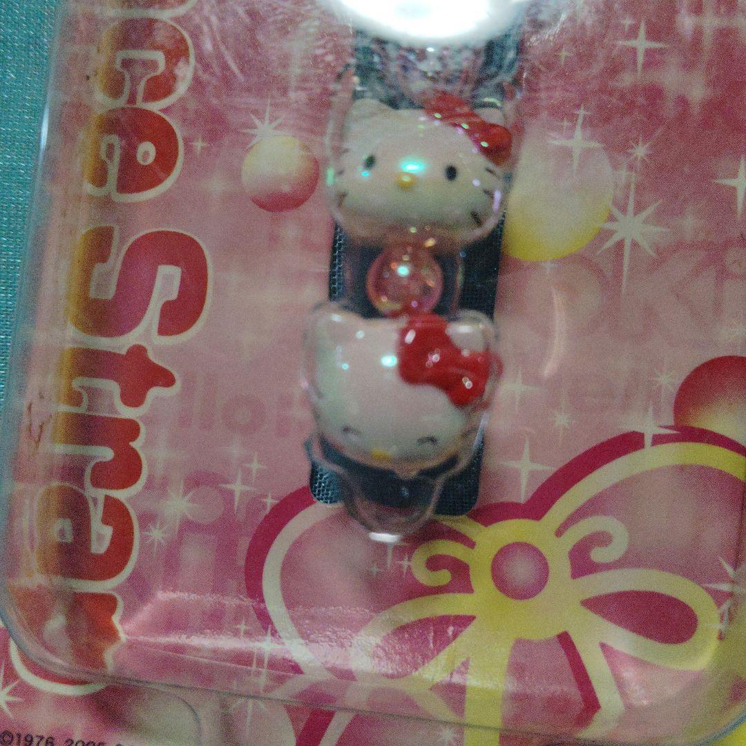 キティ トリプルフェイス　ストラップ　2005　ピンク　ラナ