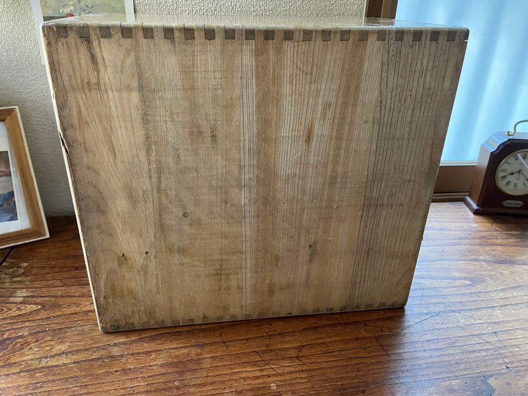 ヴィンテージ 図書館 カード棚 木製引き出し ドロワー 4段